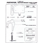Parts for Presto Agitator-Motor Mount and Clamp